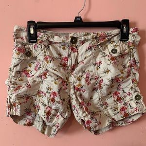 Floral Patterned Shorts